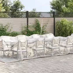 Prozirna cerada s ušicama 3x8 m polietilen