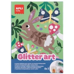 APLI  Kreativni Set S Biorazgradivim Šljokicama Glitter Art Bio