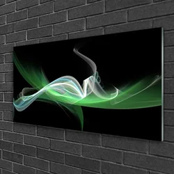 tulup.si Steklena slika Abstrakcija graphics 125x50 cm 2 obešalnika