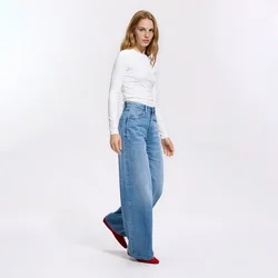 Reserved - Wide leg farmerke