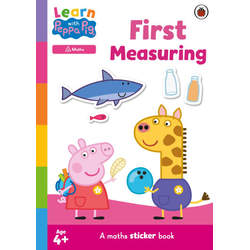 Learn with Peppa: First Measuring sticker activity book