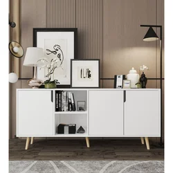 Hanah Home komoda Latina Modern 180, 180 cm, bela