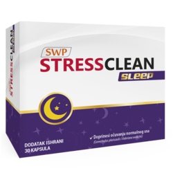 SWP Stressclean Sleep za miran san, 30 kapsula