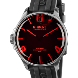 U-Boat 8465/B Darkmoon Red SS 44mm 5ATM