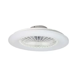 Lucci Air 513200 - LED prigušiva svetiljka sa ventilatorom OSLO LED/20W/230V bela + daljinski upravljač