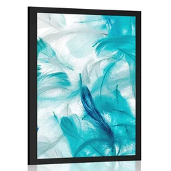 Plakat zelena peresa - 30x45 no frame