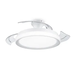 Philips-LED Plafonska svetiljka sa ventilatorom LED/35W/230V 5500/4000/2700K+daljinski upravljač bela
