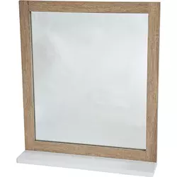 Tendance Ogledalo Stockhlom 48X10X53,5Cm Mdf Bambus Bela