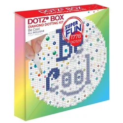 Diamond Dotz Dijamantski mozaik Be cool Dotzies, 15x15cm