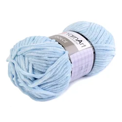 Pletena preja Dolce 100 g - (749) modra svetlo modra