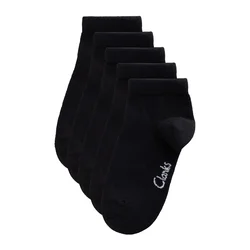 CLARKS Nogavice črna/bela
