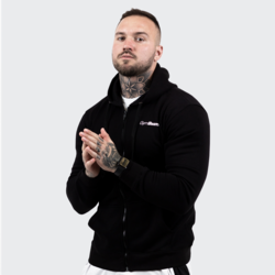 GymBeam ???? Zipper Hoodie Black