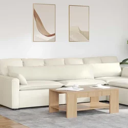 Jastučići za sofu 2 pcs Krema 200 x 40 cm Kordura tekstil