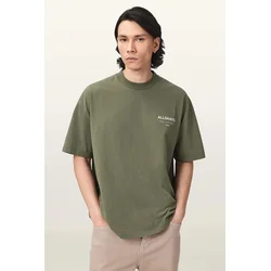 AllSaints oversize kratka majica moška bombažna