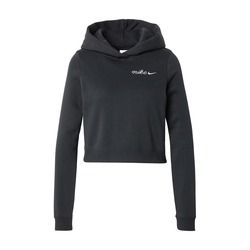 Nike W NSW PHNX FLC SHRUNKEN HOODIE, ženski pulover, crna IM7494