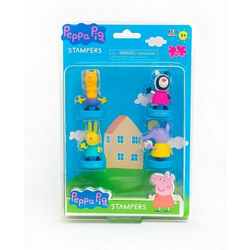 Peppa Pig: 4 figure s žigom - blister