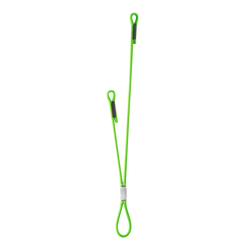 Samovarovalni komplet Edelrid Switch Double 75 cm - neon green