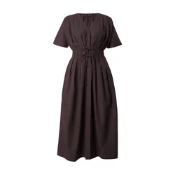 VERO MODA Dolga srajca VMEstrid rjava