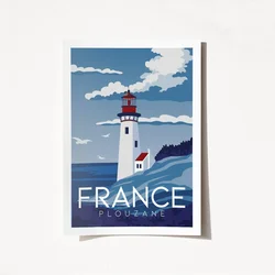 Wallity Poster France Plouzane-1994, 50x70 cm