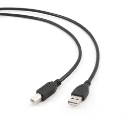 HQ Kabel USB tipa AB, dolžina 1,8 m črn