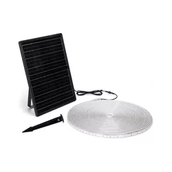 Aigostar - LED RGB prigušiva solarna LED traka LED/20W/3,2V 20 m IP65 + daljinski upravljač