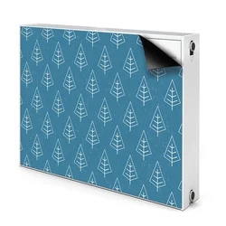 tulup.si Pokrov radiatorja Modri gozd 100x60 cm