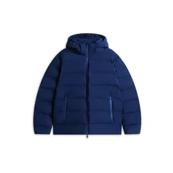 TOMMY HILFIGER Zimska jakna Tech Heat temno modra