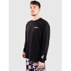 Volcom Pistol Surf Lst Longsleeve Rash Guard black