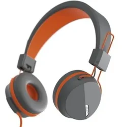 Hama stereo slušalice velike NEXT sivo/narandžaste