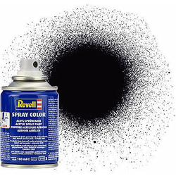 Revell Aerosol Paint - Black Matte, 100 ml