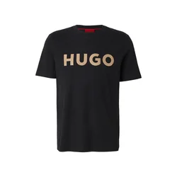 HUGO Majica Dulivio_U263 50564790 Črna Regular Fit