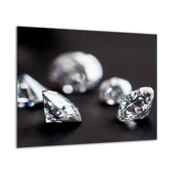 shumee Steklena zaščitna plošča ZA štedilnik 60x52 diamant