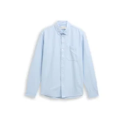 TOM TAILOR DENIM Srajca svetlo modra