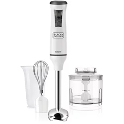 Black & Decker BXHBA600E Štapni mikser 600 W Belo