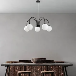Opviq Luster Sferis-13935, 70cm, IP20, Crno-beli