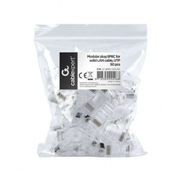 LC-8P8C-001/50 Modular plug RJ45 8P8C 30u CAT5 gold plated, 50 u pakovanju / CENA PO PAKOVANJU