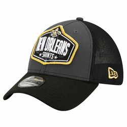 New Orleans Saints New Era 39THIRTY Trucker 2021 NFL Official Draft kapa