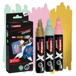 SET X MARKER 2-10 MM PASTEL EDDING PK3 EDDING 6900