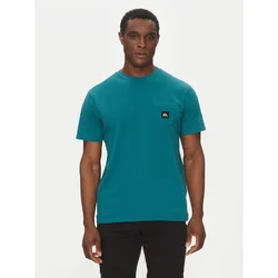 Quiksilver Majica EQYZT08035 Zelena Regular Fit