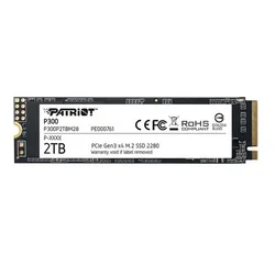 Patriot SSD P300 M.2 PCIe Gen 3 x4 128GB P300P128GM28