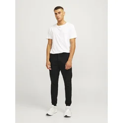 JJ REBEL Muške pantalone sa džepovima MICHAEL 12262655, Crne