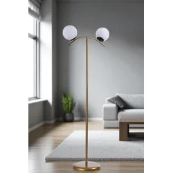 Opviq Podna lampa 8943-5, Zlatne boje