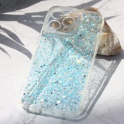 Torbica Glitter za iPhone 14 Pro Max 6.7 plava
