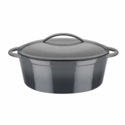 pekač GSW 33X25 CM 7 L GREY IZ LITEGA ŽELEZA