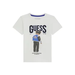Guess Majica N6RI05 K8HM4 Bela Regular Fit