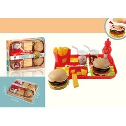 Alltoys Igralni komplet za pripravo hamburgerja