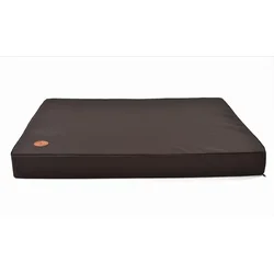 Lauren Design Ortopedska vzmetnica Hector rjava za zunanjo uporabo XXL - 120 x 85 x 12 cm