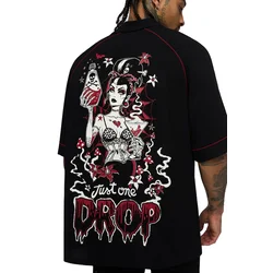 Moška srajca KILLSTAR - One Drop - Bowling - Black - KSRA014629