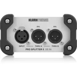 Klark Teknik DS 50 | Passive 1-In / 5-Out Signal Splitter