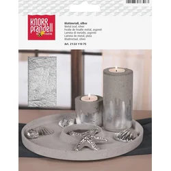 Knorr Prandell 212411075 Kovinska folija 140×140 mm Silver